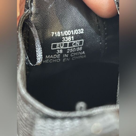 Zara Womens Ankle Boots Western Snake Print Size UK 38 US 7 Studed Pull On - Picture 6 of 7